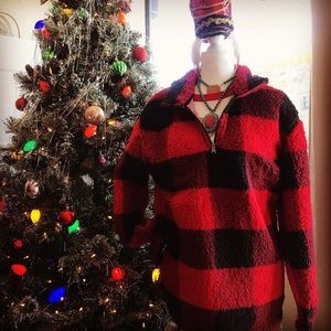 Boxercraft teddy pullover